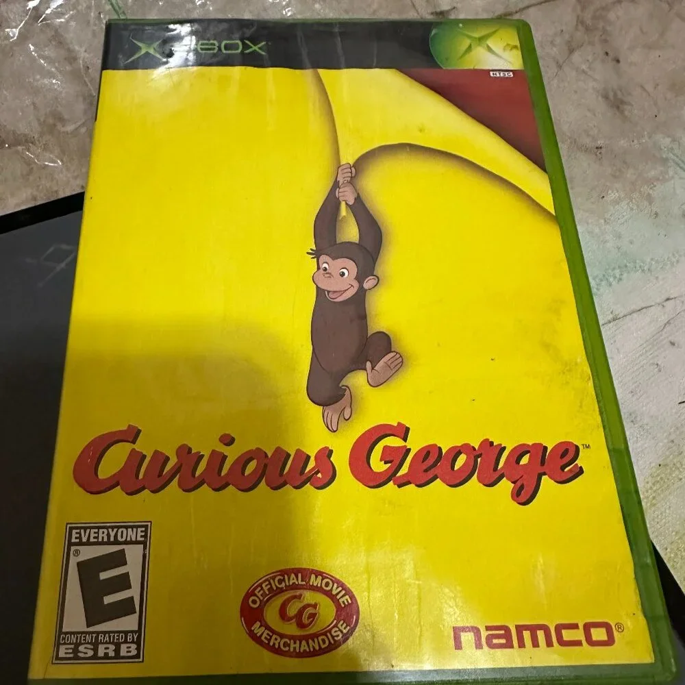 Curious George Original Microsoft Xbox 2006 Complete W/ Manual Tested